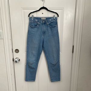 Madewell the mom jean in melva